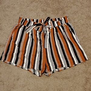 Ambiance Apparel Striped Shorts